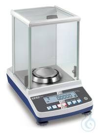 Analytische balans, 0,0001 g ; 220 g ABJ-NM: Interne automatische aanpassing...